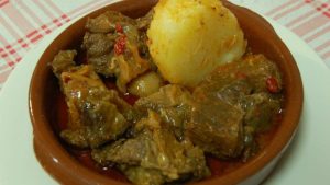 Canarian Goat Meat Recipes Teide by night